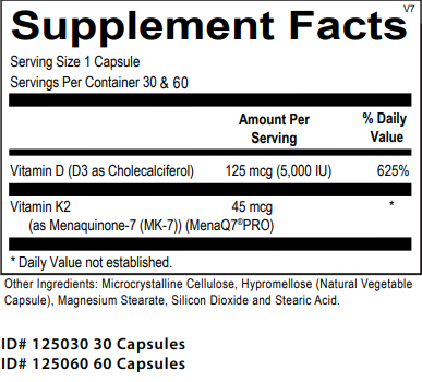 Vitamins D3/K2